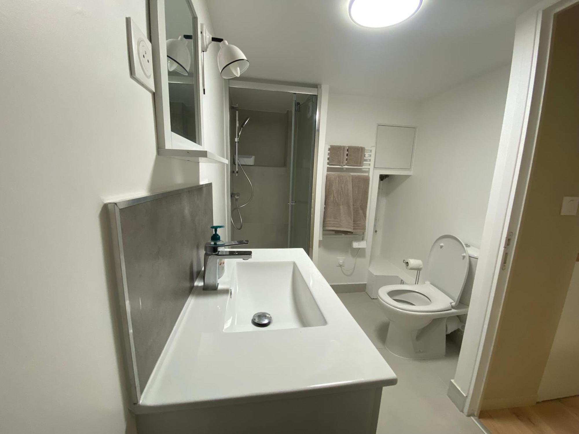 Charmant Appartement A Herblay Centre, Proche Gare, 22 Min De Paris St Lazare Bagian luar foto